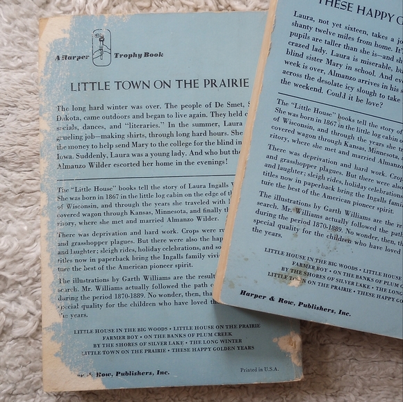 Laura Ingalls Wilder Books - Picture 5 of 5